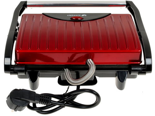 Купить Сэндвичница Kitfort Panini Maker КТ-1609 красный  1104182. Характеристики, отзывы и цены в Донецке