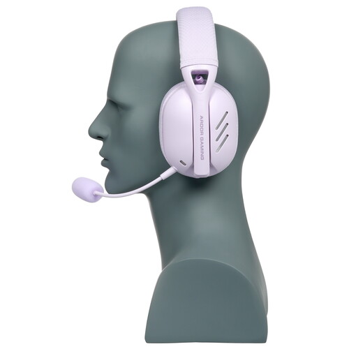 Купить Беспроводные/проводные наушники ARDOR GAMING Temple PRO фиолетовый 2024  9082037. Характеристики, отзывы и цены в Донецке