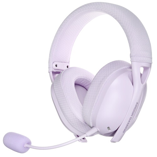 Купить Беспроводные/проводные наушники ARDOR GAMING Temple PRO фиолетовый 2024  9082037. Характеристики, отзывы и цены в Донецке