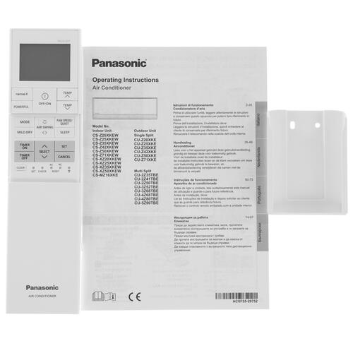Купить Кондиционер настенный сплит-система Panasonic CS-Z20XKEW/CU-Z20XKE белый  9986642. Характеристики, отзывы и цены в Донецке