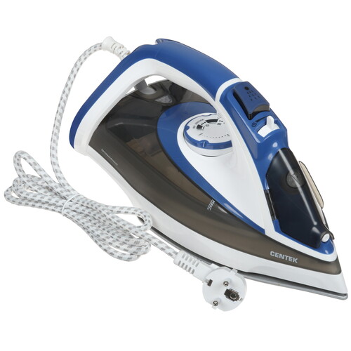 Купить Утюг Centek CT-2329 синий  1090806. Характеристики, отзывы и цены в Донецке