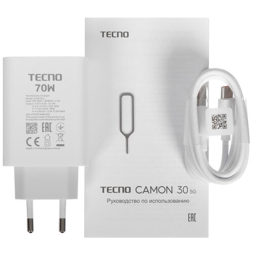 Купить 6.8" Смартфон Tecno CAMON 30 5G 512 ГБ черный  5450601. Характеристики, отзывы и цены в Донецке