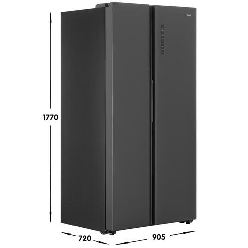 Купить Холодильник Side by Side   Haier HRF-600DB7RU черный  9070909. Характеристики, отзывы и цены в Донецке