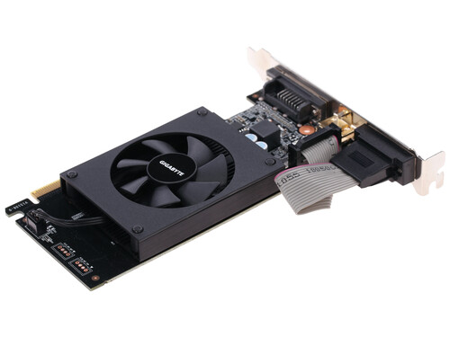 Купить Видеокарта GIGABYTE GeForce GT 710 LP [GV-N710D3-2GL]  1046550. Характеристики, отзывы и цены в Донецке