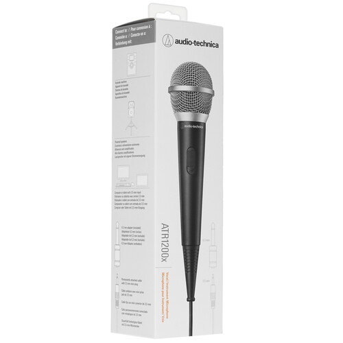 Купить Микрофон Audio-technica ATR1200x черный  4820940. Характеристики, отзывы и цены в Донецке