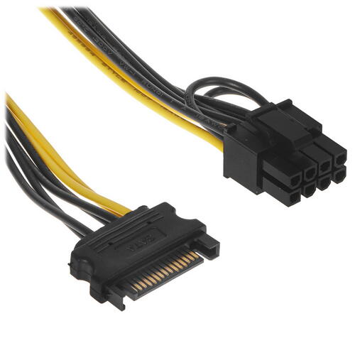 Купить Переходник для питания Cablexpert CC-PCIE-SATA-20CM  5452352. Характеристики, отзывы и цены в Донецке