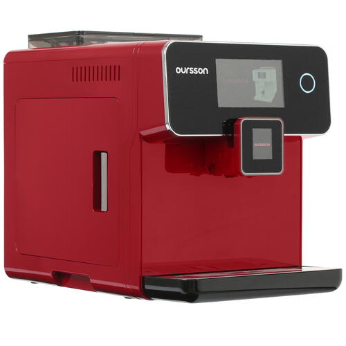 Купить Кофемашина автоматическая Oursson AM6250/DC красный  8190101. Характеристики, отзывы и цены в Донецке