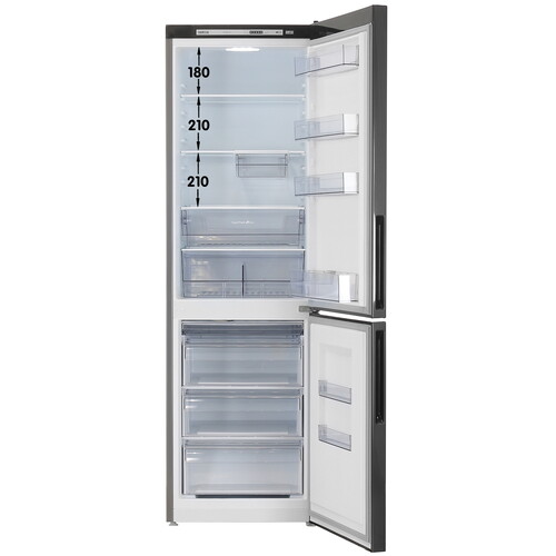 Купить Холодильник с морозильником  ATLANT ХМ-4624-151 черный  9055853. Характеристики, отзывы и цены в Донецке