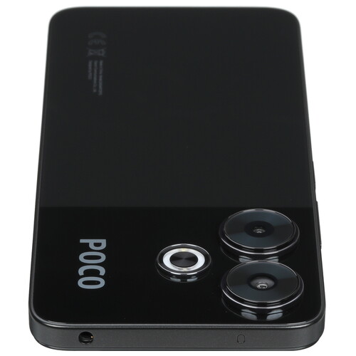 Купить 6.79" Смартфон POCO M6 256 ГБ черный  5457640. Характеристики, отзывы и цены в Донецке