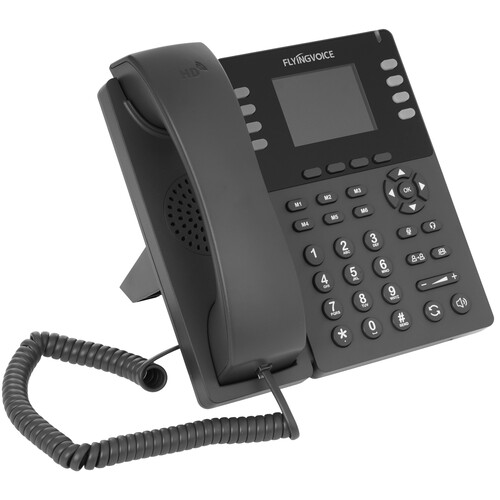 Купить Телефон VoIP Flyingvoice P23G серый  9089009. Характеристики, отзывы и цены в Донецке