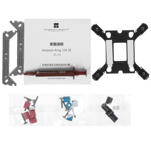 Купить Кулер для процессора Thermalright Assassin King 120 SE WHITE ARGB [AK120-SE-WH-ARGB]  5615418. Характеристики, отзывы и цены в Донецке