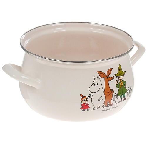 Купить Кастрюля Hitt Moomin Собрание 3 л 20 см бежевый  4848186. Характеристики, отзывы и цены в Донецке