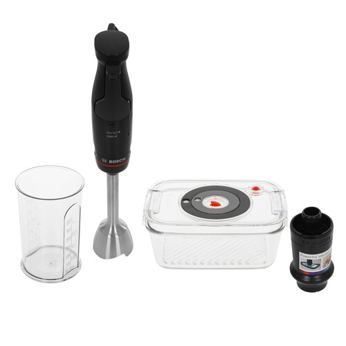 Купить Блендер погружной Bosch MSM4B6V2 черный  9245754. Характеристики, отзывы и цены в Донецке