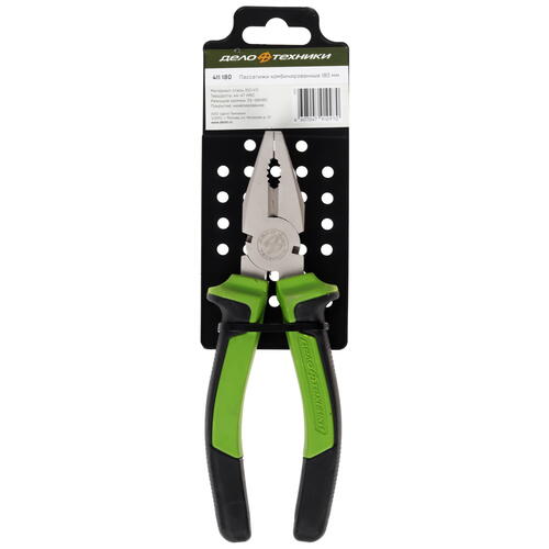 Купить Пассатижи Дело Техники 411180  4767105. Характеристики, отзывы и цены в Донецке