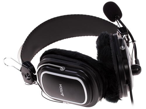 Купить Проводные наушники A4Tech HS-60 черный  0108844. Характеристики, отзывы и цены в Донецке