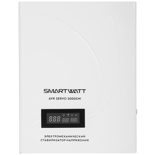 Купить Стабилизатор напряжения SMARTWATT AVR SERVO 5000SW  9226084. Характеристики, отзывы и цены в Донецке