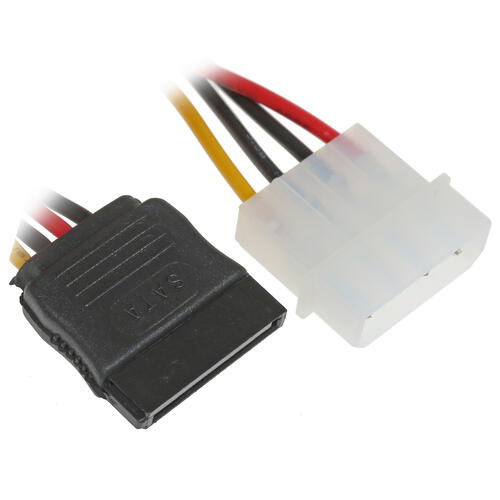 Купить Переходник для блока питания FinePower Molex->SATA  1295534. Характеристики, отзывы и цены в Донецке