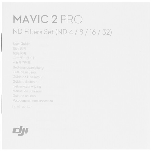 Купить Фильтр для камеры DJI Mavic 2 Pro ND Filters Set (ND4/8/16/32) (Part17)  1609156. Характеристики, отзывы и цены в Донецке
