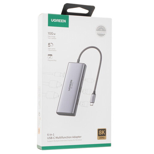 Купить Док-станция Ugreen CM498  9154626. Характеристики, отзывы и цены в Донецке