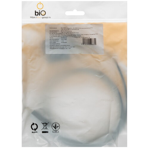 Купить Кабель  Bion DisplayPort - DVI-D, 1.8 м  5612918. Характеристики, отзывы и цены в Донецке