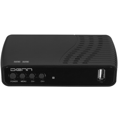 Купить Приставка для цифрового ТВ DENN DDT245 черный  5621433. Характеристики, отзывы и цены в Донецке