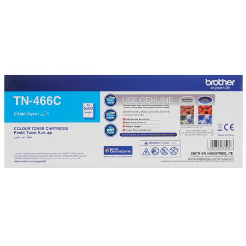 Купить Картридж лазерный Brother TN-466C голубой  5419454. Характеристики, отзывы и цены в Донецке