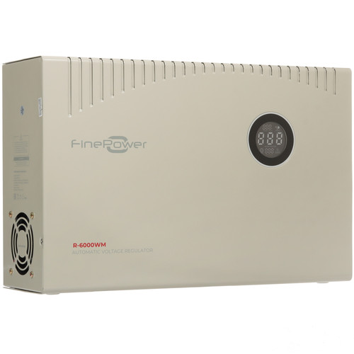 Купить Стабилизатор напряжения FinePower R-6000WM  9095826. Характеристики, отзывы и цены в Донецке