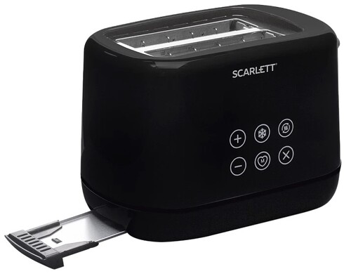 Купить Тостер SCARLETT SC-TM11069 черный  9240125. Характеристики, отзывы и цены в Донецке