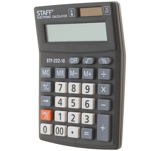 Купить Калькулятор бухгалтерский STAFF PLUS STF-222  1281086. Характеристики, отзывы и цены в Донецке