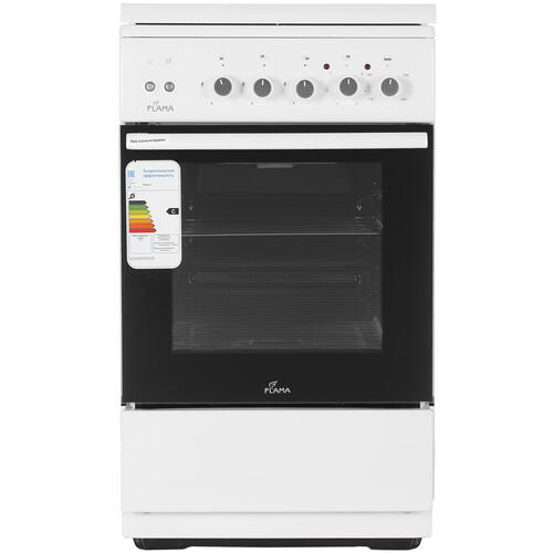 Купить Комбинированная плита Flama L RK 23-126 белый  5305309. Характеристики, отзывы и цены в Донецке