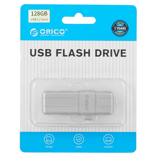 Купить Память USB Flash 128 ГБ ORICO U3-X  5614143. Характеристики, отзывы и цены в Донецке