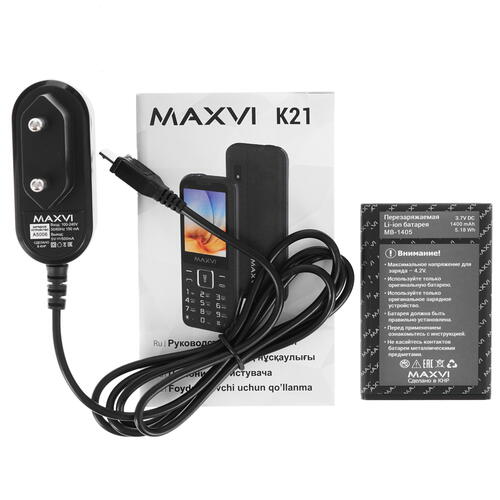 Купить Сотовый телефон Maxvi K21 коричневый  9922640. Характеристики, отзывы и цены в Донецке