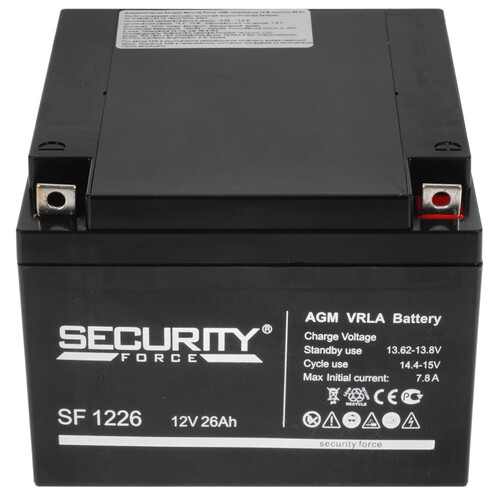 Купить Аккумуляторная батарея для ИБП SECURITY FORCE SF 1226  4896286. Характеристики, отзывы и цены в Донецке