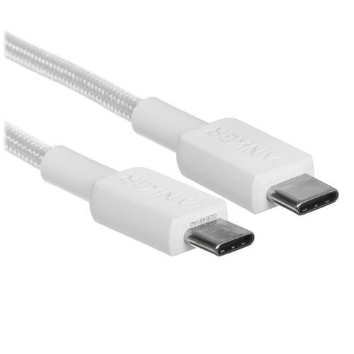 Купить Кабель Anker USB Type-C - USB Type-C белый  5637470. Характеристики, отзывы и цены в Донецке