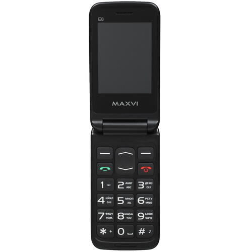 Купить Сотовый телефон Maxvi E8 красный/черный  9933122. Характеристики, отзывы и цены в Донецке