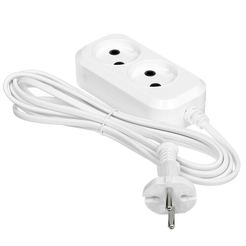 Купить Удлинитель Buro BU-PSL2.3/W белый  8130983. Характеристики, отзывы и цены в Донецке