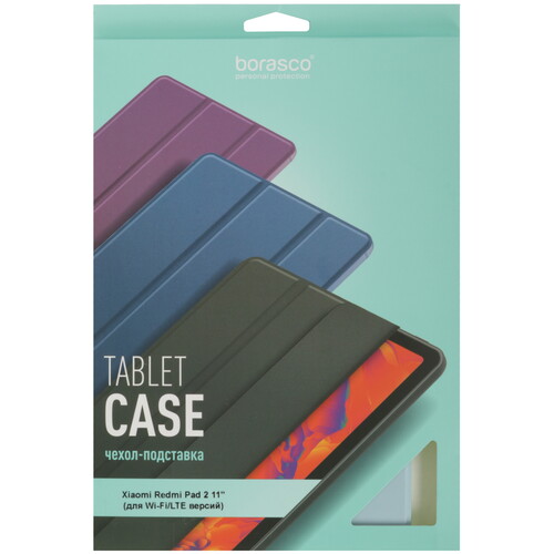 Купить Чехол-книжка BoraSCO для Xiaomi REDMI Pad 2 LTE/ Xiaomi REDMI Pad 2Wi-Fi голубой  5641018. Характеристики, отзывы и цены в Донецке