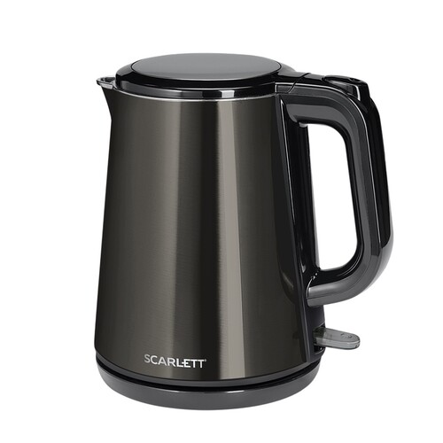 Купить Электрочайник Scarlett SC-EK21S58 черный  9278627. Характеристики, отзывы и цены в Донецке