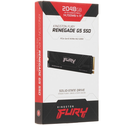 Купить 2048 ГБ M.2 NVMe накопитель Kingston FURY Renegade G5  5628974. Характеристики, отзывы и цены в Донецке
