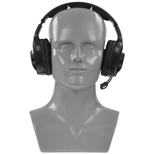 Купить Беспроводные/проводные наушники Оклик HS-L575G черный 2024  9200703. Характеристики, отзывы и цены в Донецке