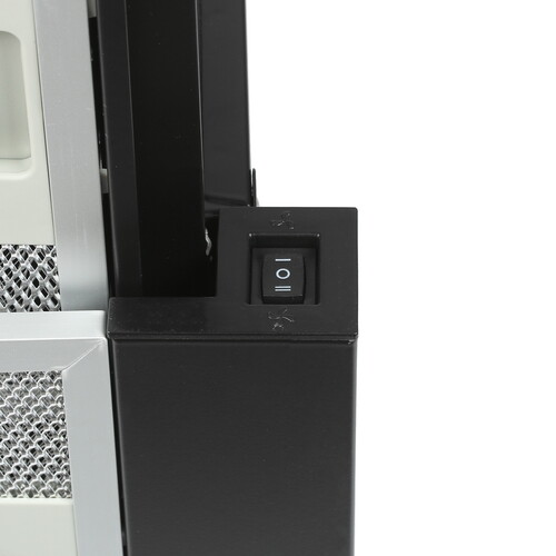 Купить Вытяжка телескопическая Oasis UV-50G (F) черный/серебристый  8166197. Характеристики, отзывы и цены в Донецке