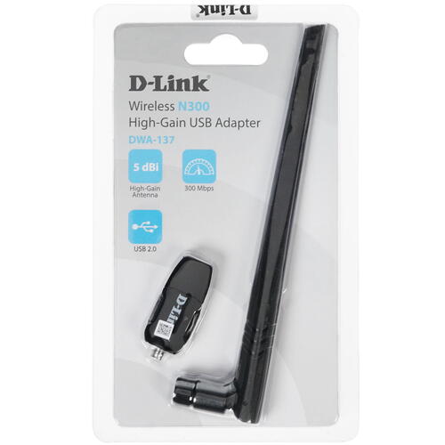 Купить Wi-Fi адаптер D-Link DWA-137/C  8186166. Характеристики, отзывы и цены в Донецке