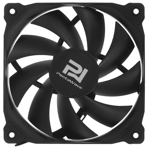 Купить Вентилятор PentaWave PF-K12BS [PF-K12BSPWM] черный  9197193. Характеристики, отзывы и цены в Донецке