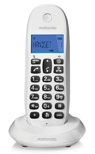 Купить Телефон беспроводной (DECT) Motorola C1001CB+  5470044. Характеристики, отзывы и цены в Донецке