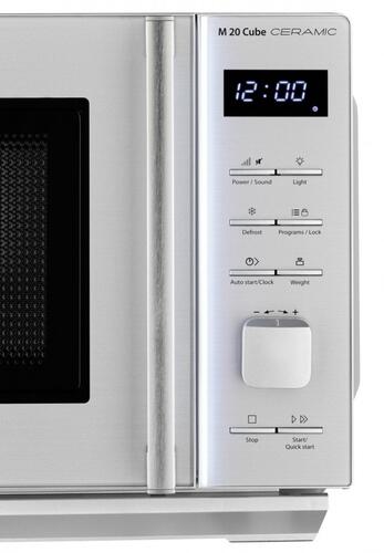 Купить Микроволновая печь CASO M 20 Cube Ceramic серый  5363009. Характеристики, отзывы и цены в Донецке