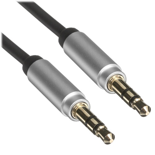 Купить Кабель   Rexant 3.5 mm jack - 3.5 mm jack серебристый, черный  5479587. Характеристики, отзывы и цены в Донецке