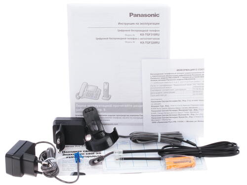 Купить Телефон беспроводной (DECT) Panasonic KX-TGF310RUM  1047137. Характеристики, отзывы и цены в Донецке