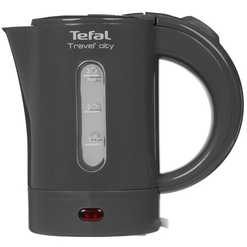 Купить Электрочайник Tefal Travel-o-city KO120B30 серый  7915556. Характеристики, отзывы и цены в Донецке