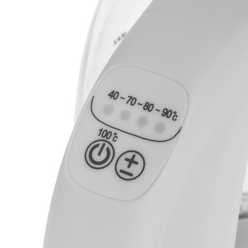 Купить Электрочайник Hyundai HYK-S3808 белый  9228377. Характеристики, отзывы и цены в Донецке