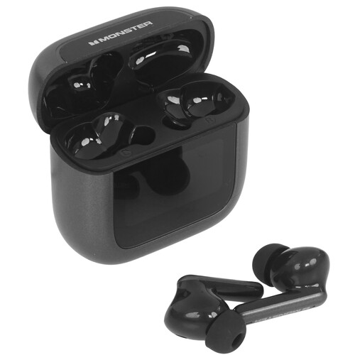 Купить Наушники TWS MONSTER TH300 черный 2025  9283380. Характеристики, отзывы и цены в Донецке